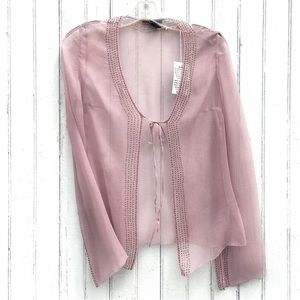 SAJA SILK CHIFFON TOP NWT